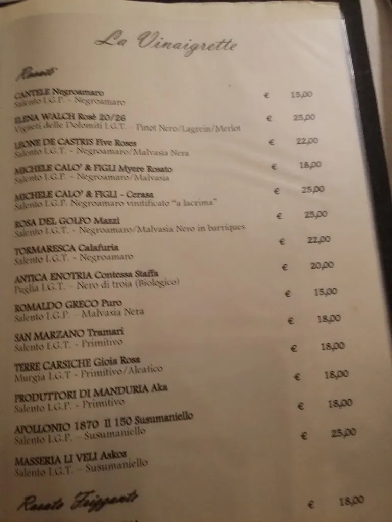 Menu_Ristorante La Vinaigrette_Gallipoli_image_3