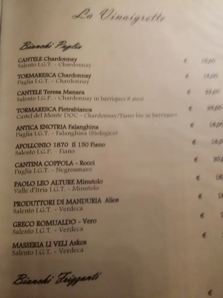 Menu_Ristorante La Vinaigrette_Gallipoli_image_4