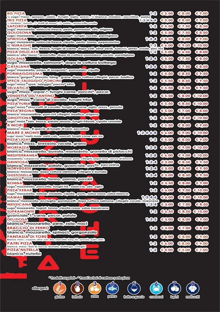 Menu_Il Nuraghe_Dolianova_immagine_1
