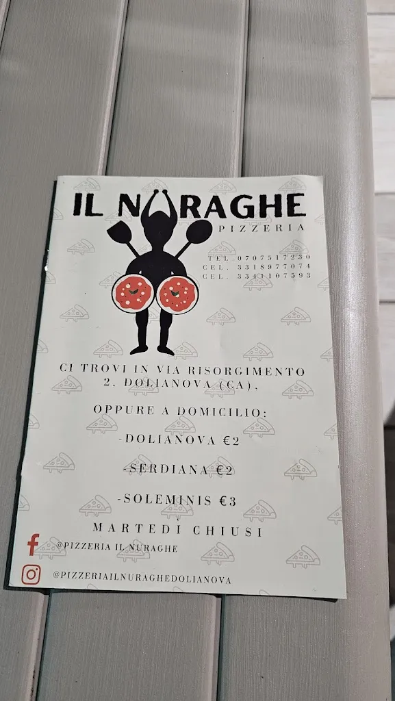 Menu_Il Nuraghe_Dolianova_immagine_4