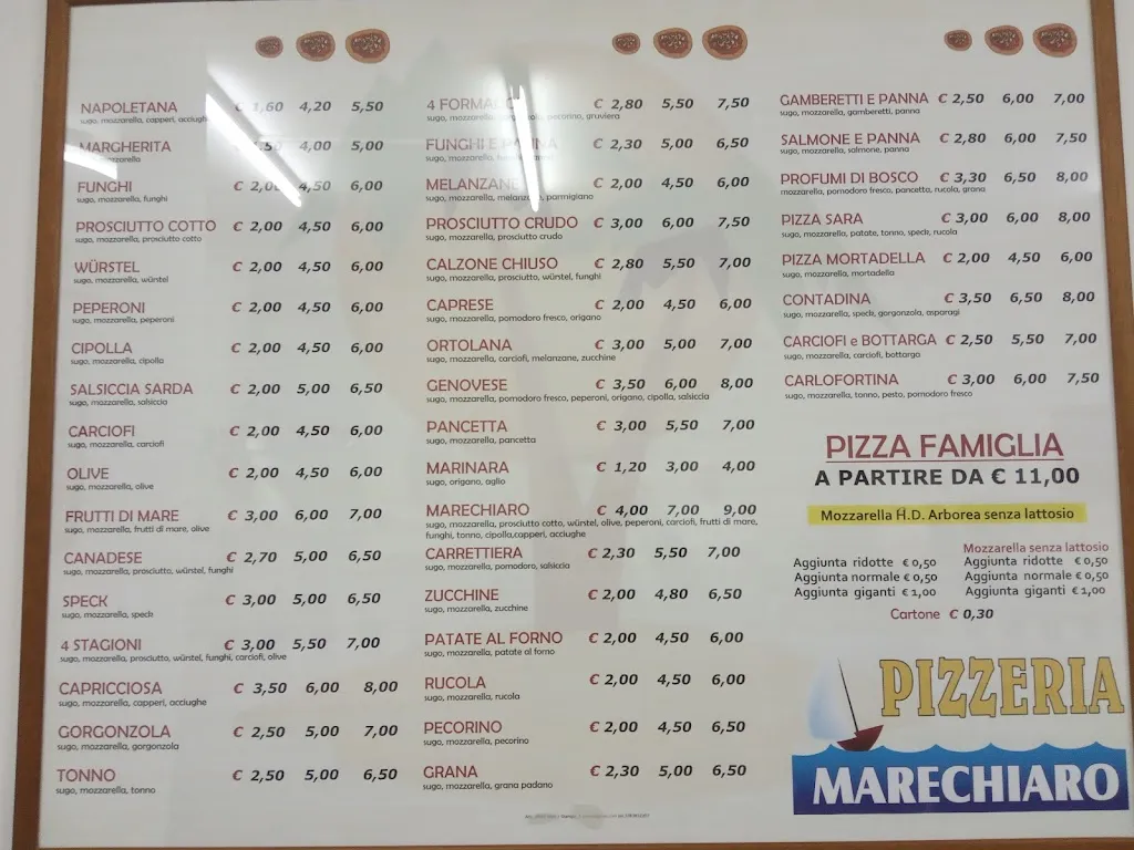 Marechiaro restaurant in Dolianova