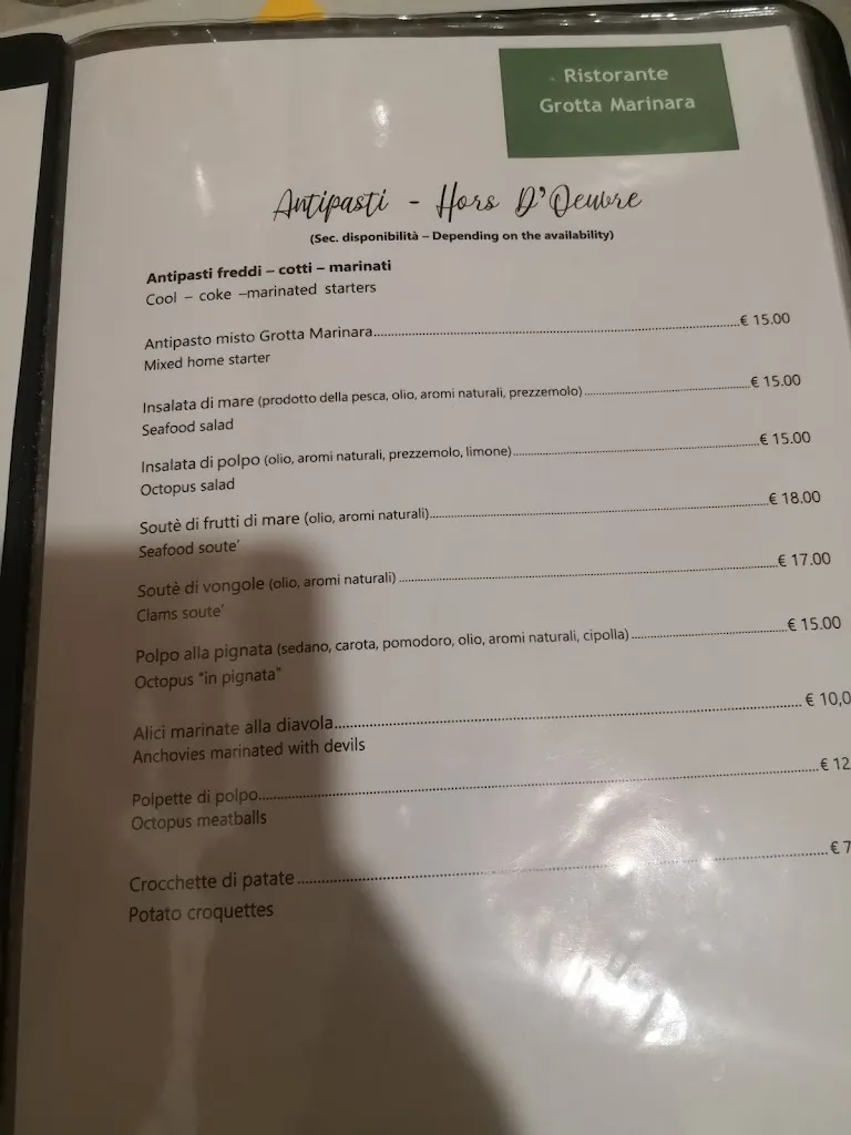 Menu_Ristorante Grotta Marinara_Gallipoli_image_2