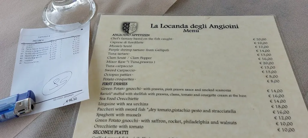 Menu_La Locanda degli Angioini_Gallipoli_image_2