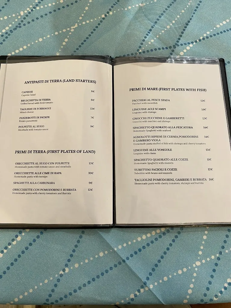 Menu_Dimora Muzio Restaurant_Gallipoli_image_2