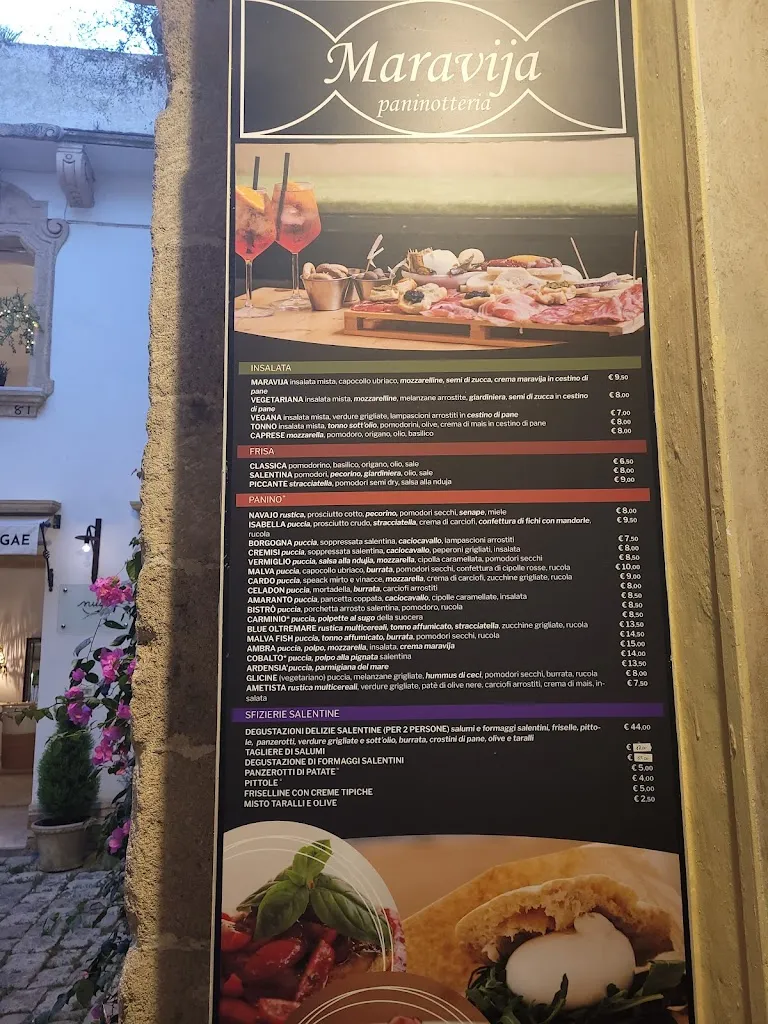 Menu_Maravija Paninotteria_Gallipoli_image_3