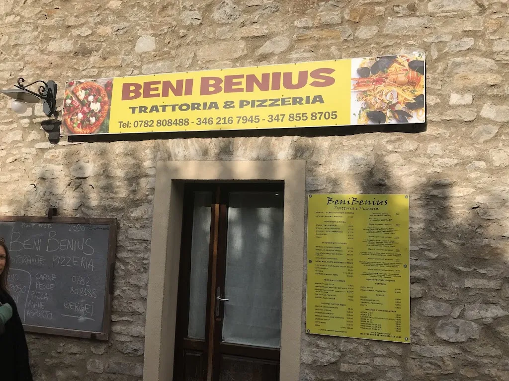 Beni Benius restaurant in Gergei