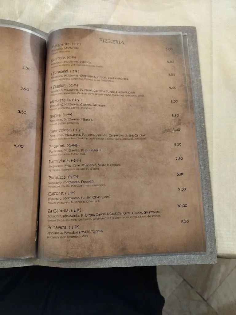 Menu_Sa Cantina - Ristorante - Bar - Pizzeria_Galtellì_immagine_1