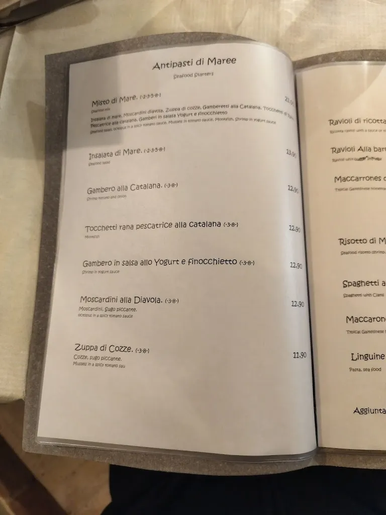 Menu_Sa Cantina - Ristorante - Bar - Pizzeria_Galtellì_immagine_2