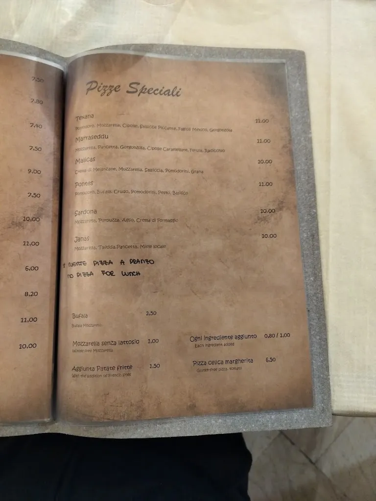 Menu_Sa Cantina - Ristorante - Bar - Pizzeria_Galtellì_immagine_3