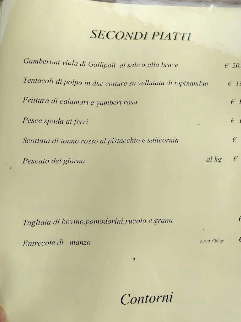 Menu_Trattoria La Stazione_Gallipoli_image_1
