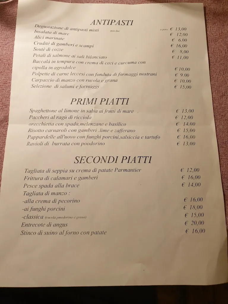 Menu_Trattoria La Stazione_Gallipoli_image_2