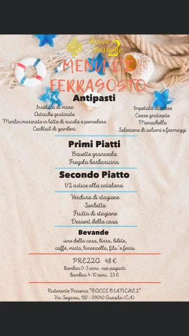 Menu_Ristorante Pizzeria Rocce Bianche 2 Guasila_Guasila_image_4