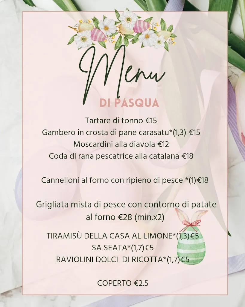 Menu_Cheadommo Ristorante tradizionale_Irgoli_immagine_1
