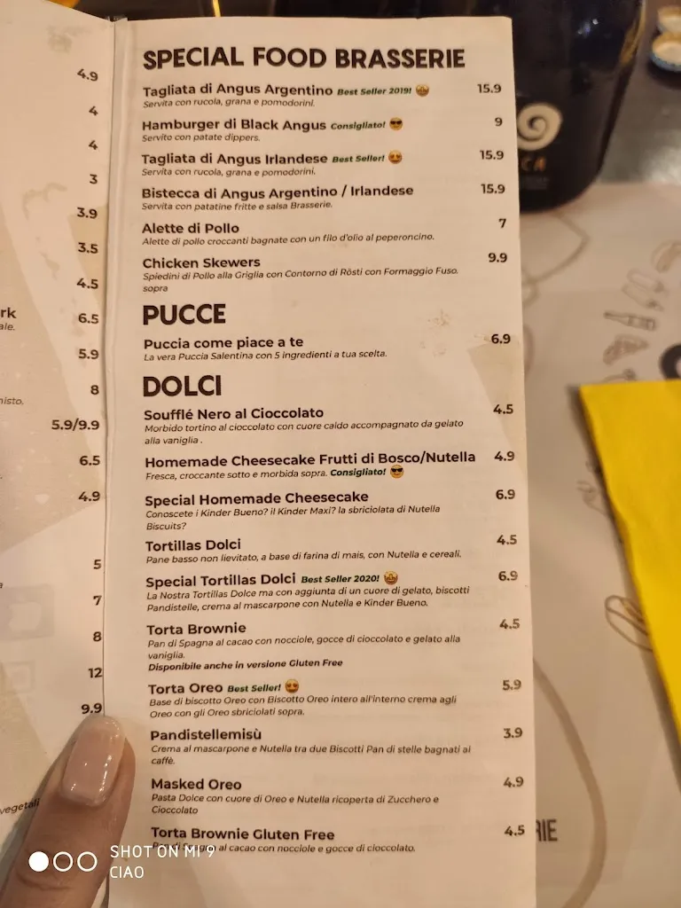 Menu_Brasserie Pub Gallipoli_Gallipoli_image_2