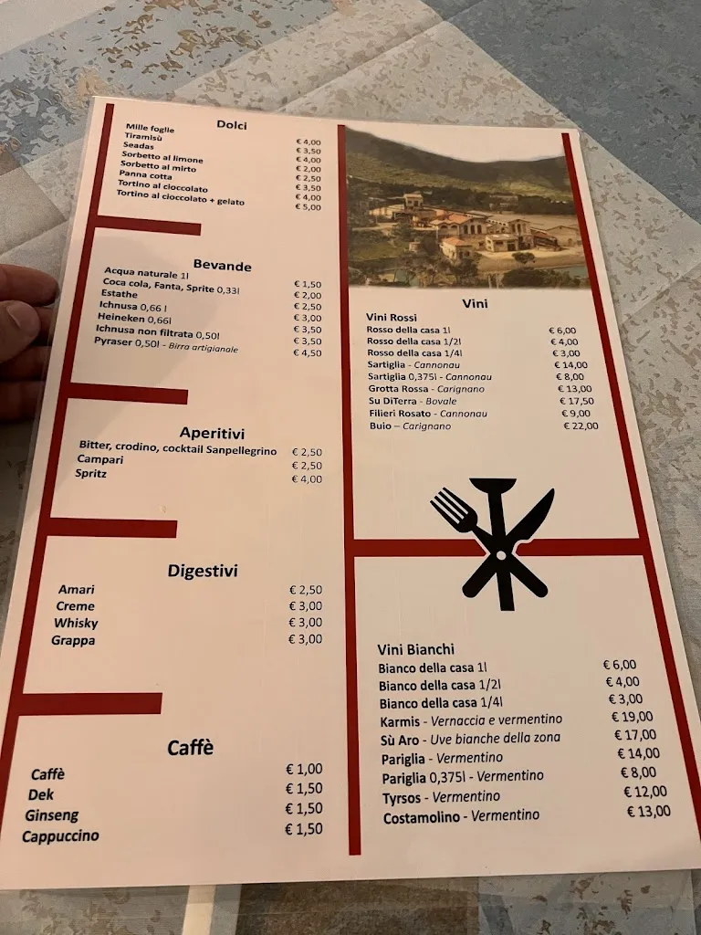 Menu_La Vecchia Miniera_Guspini_image_2