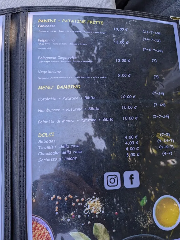 Menu_Ristorante Ajò ai Giardini Food - Guspini_Guspini_image_3