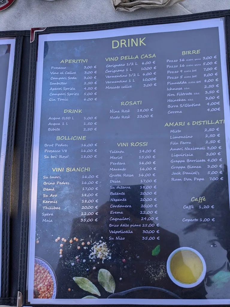 Menu_Ristorante Ajò ai Giardini Food - Guspini_Guspini_image_4