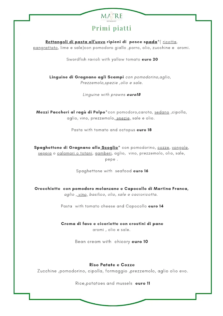 Menu_MATRE Ristorante_Gallipoli_image_2