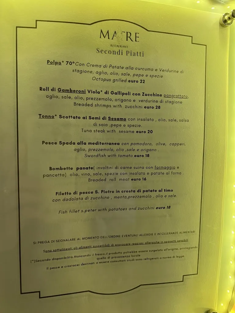 Menu_MATRE Ristorante_Gallipoli_image_4