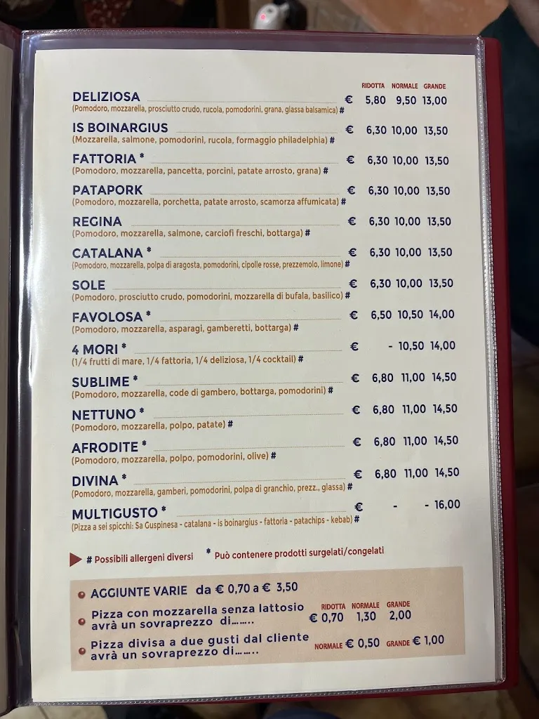 Menu_Paradise Pizza di Schirru Gianfranco_Guspini_image_3