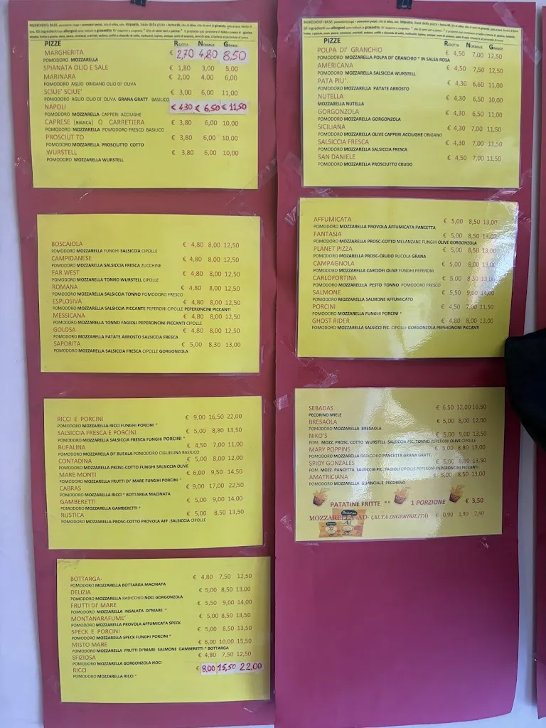 Menu_Planet Pizza Di Schirru Vittorio_Guspini_image_2