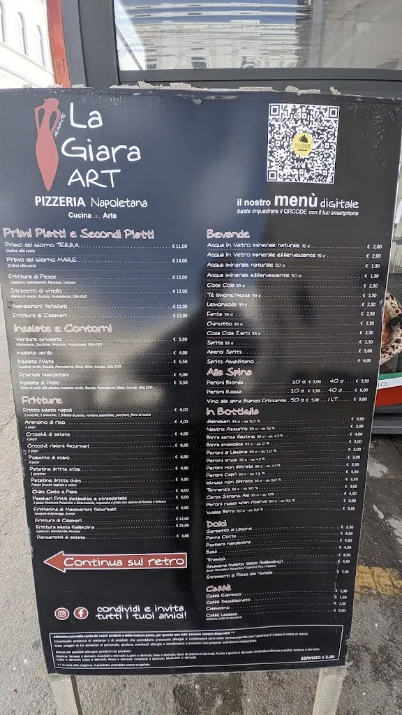 Menu_Pizzeria La Giara Art_Gallipoli_immagine_2