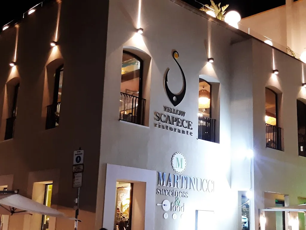 Yellow Scapece restaurant in Gallipoli
