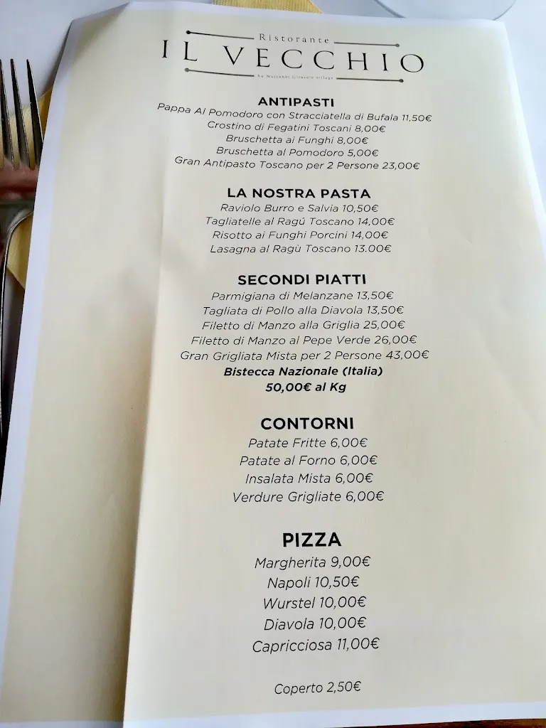 Menu_Risorante Il Vecchio_Girasole_immagine_2