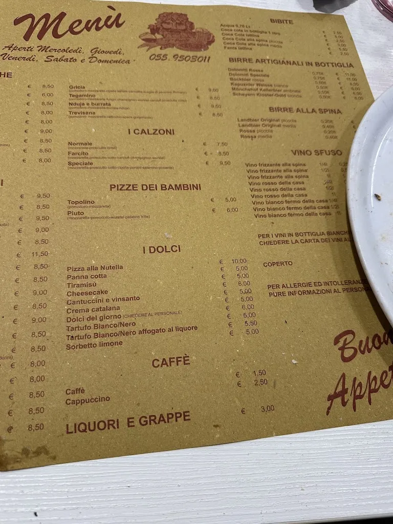 Menu_Risorante Il Vecchio_Girasole_immagine_3