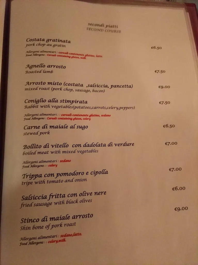 Menu_Trattoria Il Girasole_Girasole_image_2