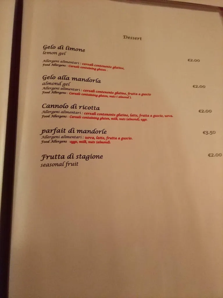 Menu_Trattoria Il Girasole_Girasole_image_4