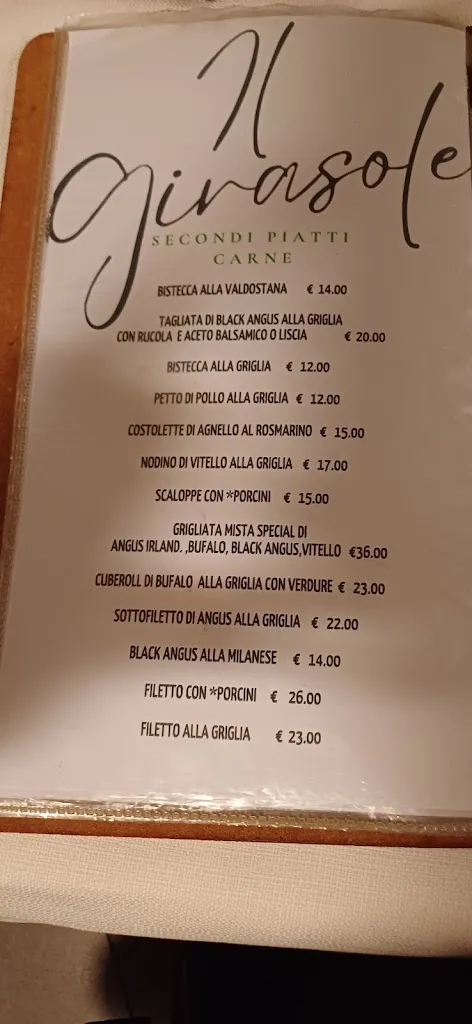 Menu_Ristorante Il Girasole_Girasole_image_2