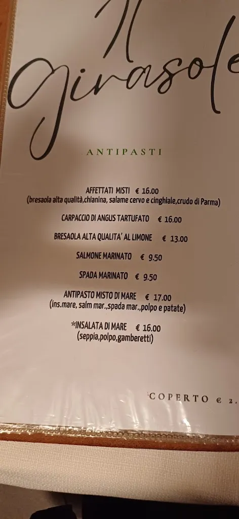 Menu_Ristorante Il Girasole_Girasole_image_3