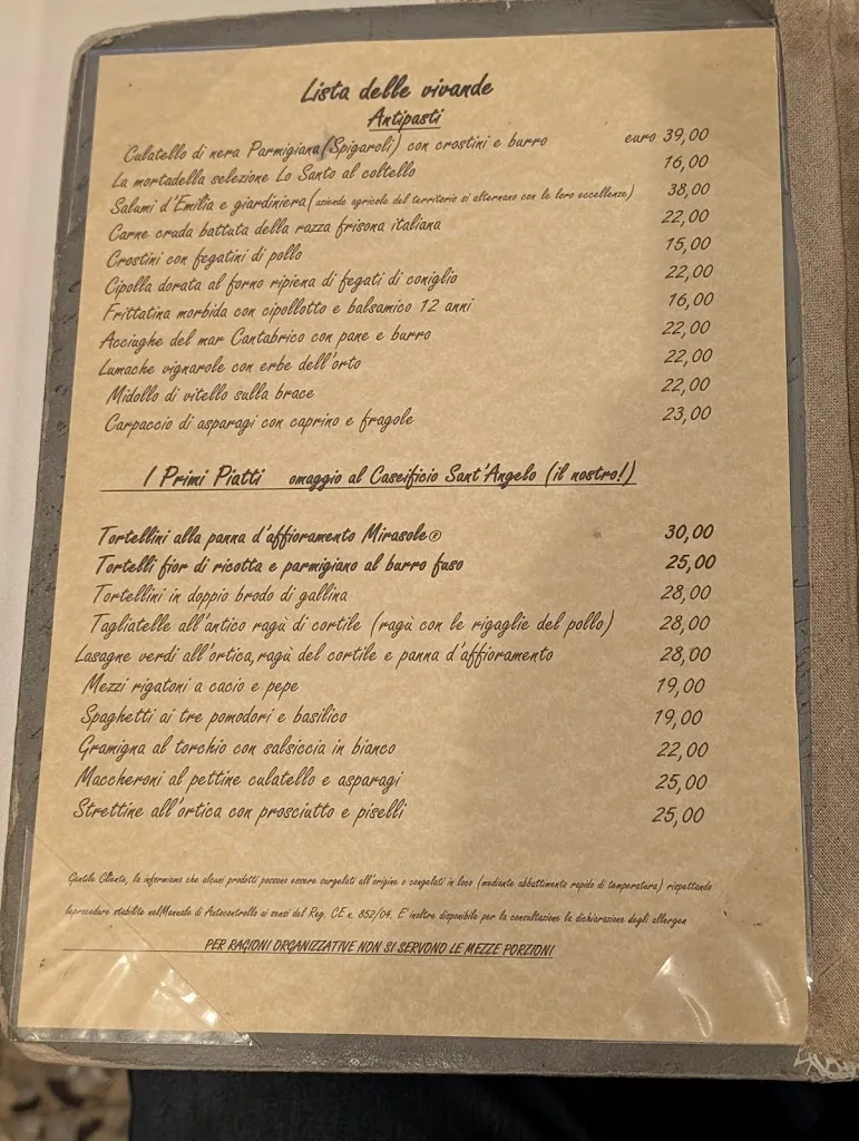 Menu_Antica Osteria del Mirasole_Girasole_image_1