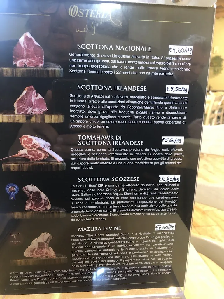 Menu_Osteria De' Giusti_Girasole_image_1