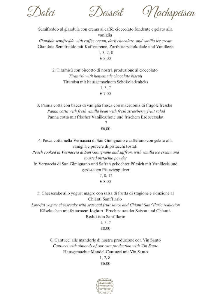 Menu_Trattoria Toscana Sant'Ilario_Girasole_image_1