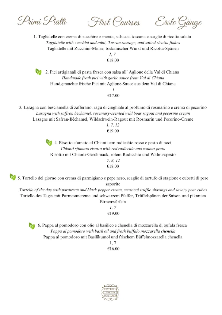 Menu_Trattoria Toscana Sant'Ilario_Girasole_image_2