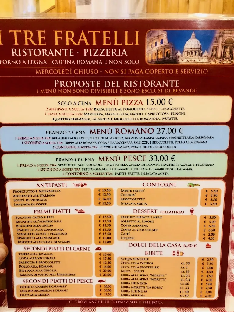 Menu_I Tre Fratelli_Girasole_immagine_4