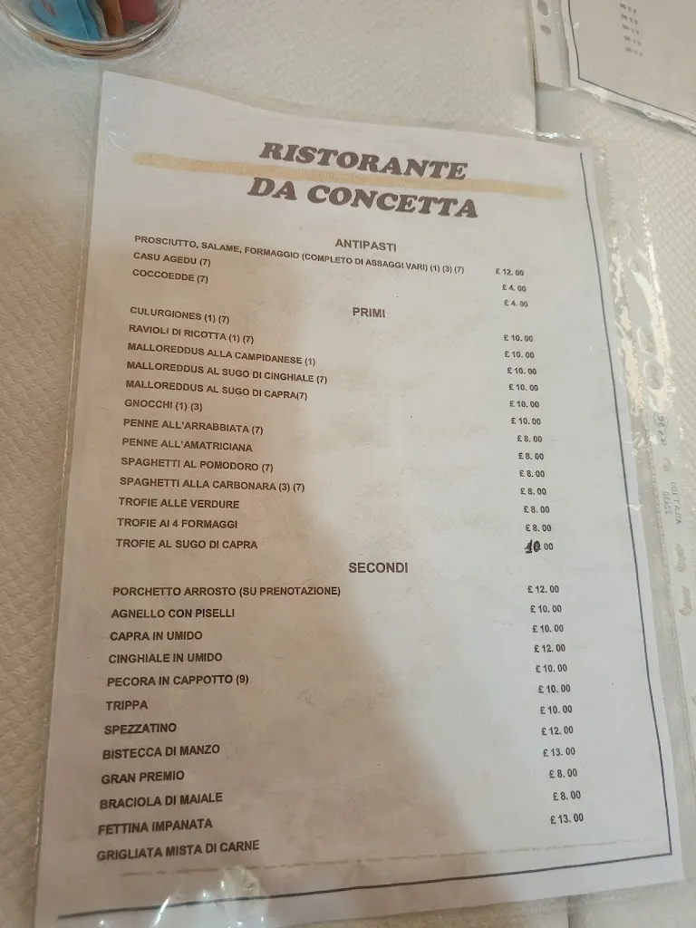 Menu_HOTEL RISTORANTE A JERZU DA CONCETTA_Jerzu_image_2