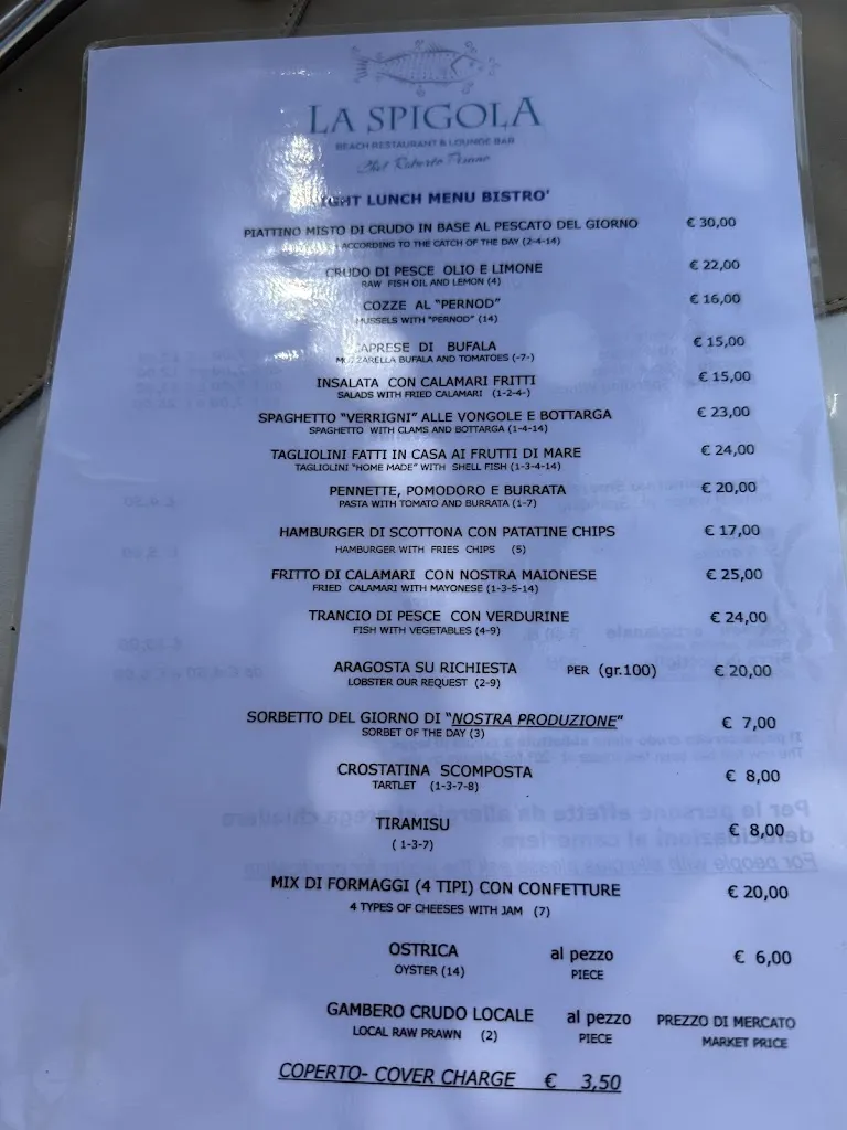 Menu_Ristorante La Spigola_Golfo Aranci_image_3