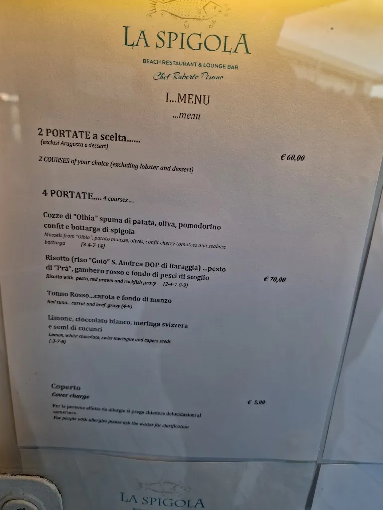 Menu_Ristorante La Spigola_Golfo Aranci_image_4