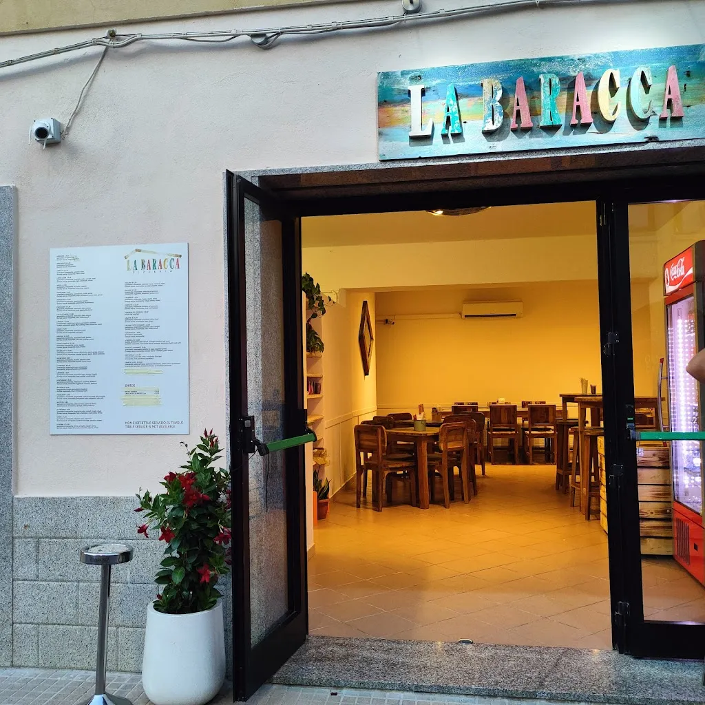 La Baracca restaurant in Golfo Aranci