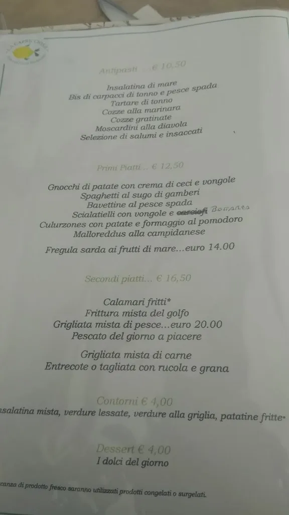 Menu_La Capricciosa_Golfo Aranci_image_3