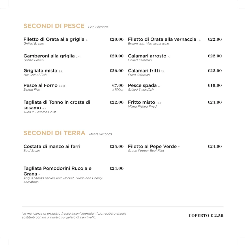 Menu_Ristorante La Lanterna_Golfo Aranci_immagine_3