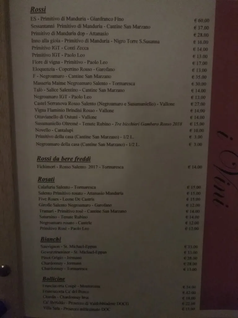 Menu_Casina Spina Agriturismo_Francavilla Fontana_image_3