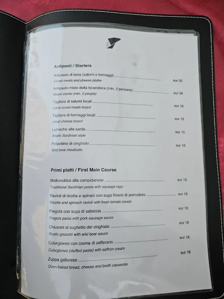 Menu_La Locandiera - Cucina Tipica Sarda_Golfo Aranci_image_1