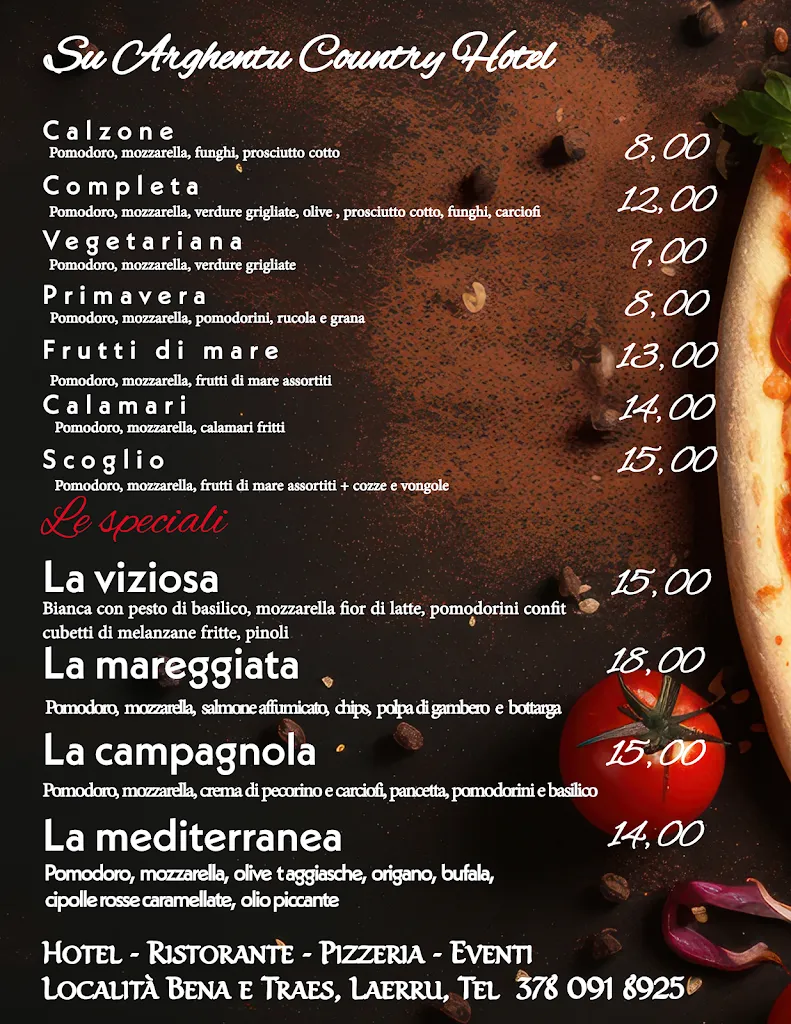 Menu_Su Arghentu Country Hotel_Laerru_image_2
