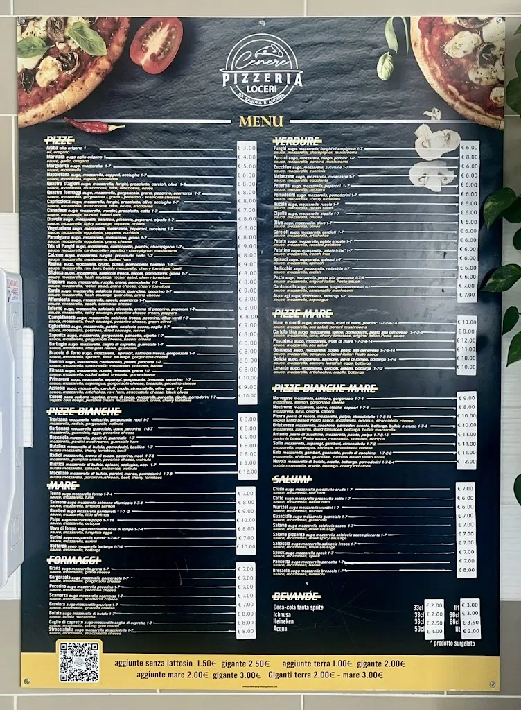 Menu_Pizzeria CENERE di Sandra e Andrea_Loceri_image_1