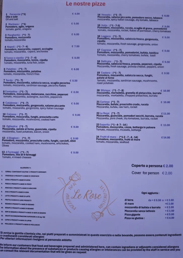 Menu_Ristorante Pizzeria Le Rose_Lotzorai_image_2