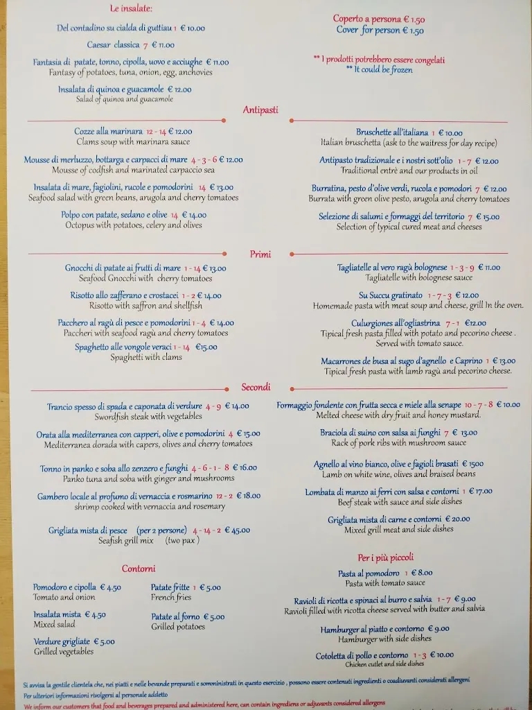 Menu_Ristorante Pizzeria Le Rose_Lotzorai_image_4